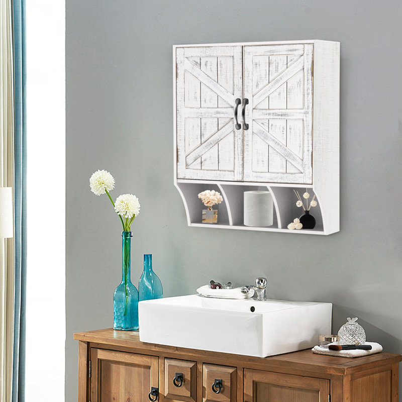 Laurel Foundry Modern Farmhouse® Wall Mounted Bathroom Cabinet ...